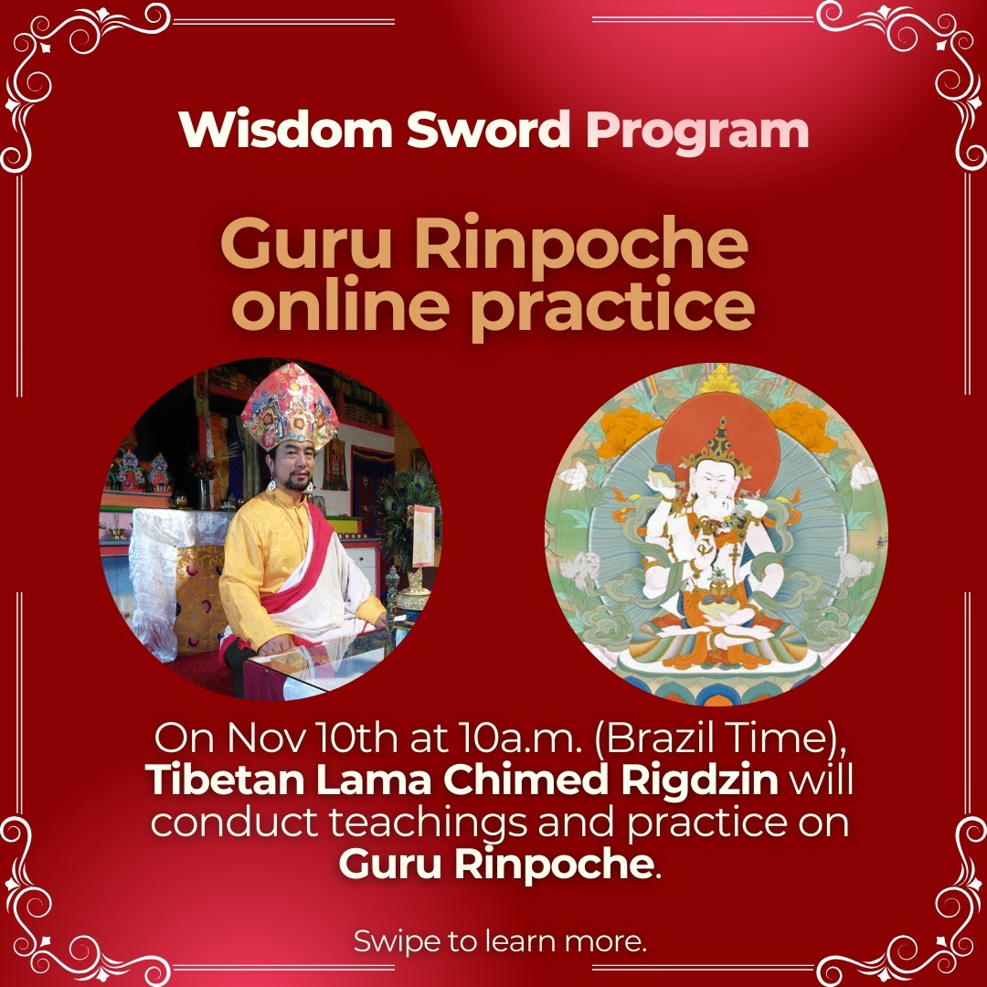 Tibetan Lama Chimed Rigdzin